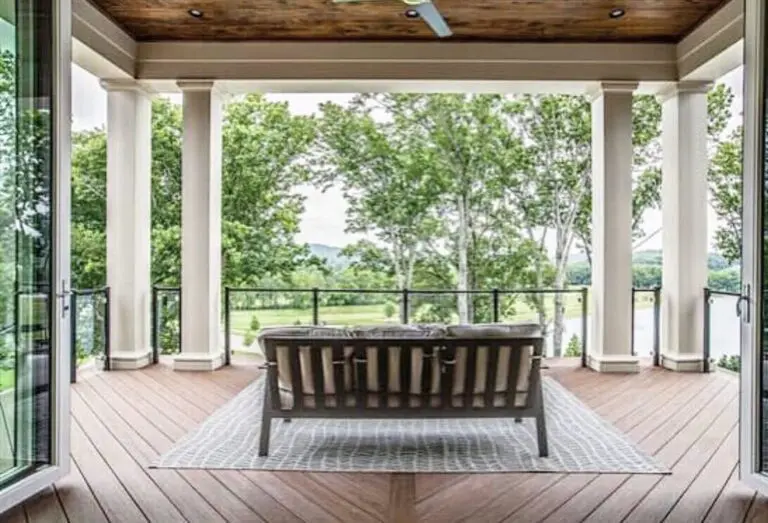 Deck Area with Couch Example | Deck Builder Franklin, TN